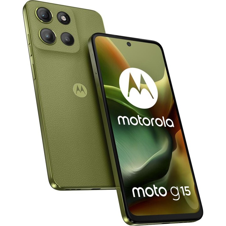 Motorola Moto G15 17,1cm (6.72), 8GB 128GB, Smartphone 4G Dual SIM, Android 15, USB Tipo C, 5200mAh, Verde