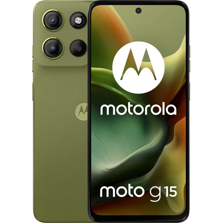 Motorola Moto G15 17,1cm (6.72), 8GB 128GB, Smartphone 4G Dual SIM, Android 15, USB Tipo C, 5200mAh, Verde