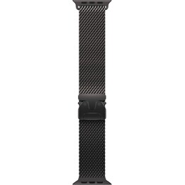 Pulseira Milanese Loop em titânio preto (49 mm) - Tamanho L