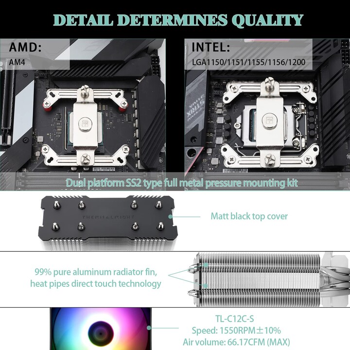 ThermalRight Assassin X 120 Refinado SE ARGB Branco