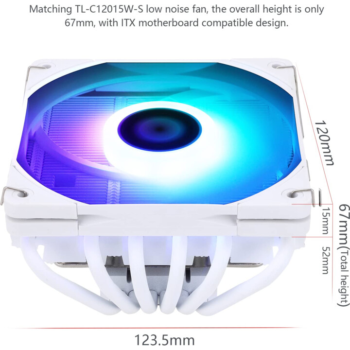 Thermalright AXP-120 X67 ARGB Bianco