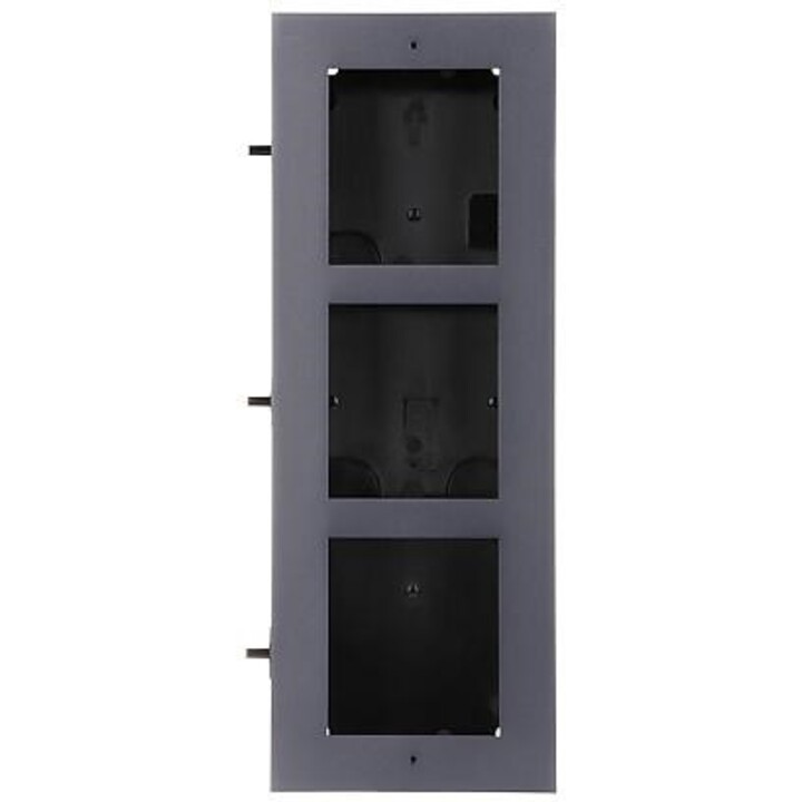 HikVision DS-KD-ACF3/Plastic flush mount box 3-module, plastic