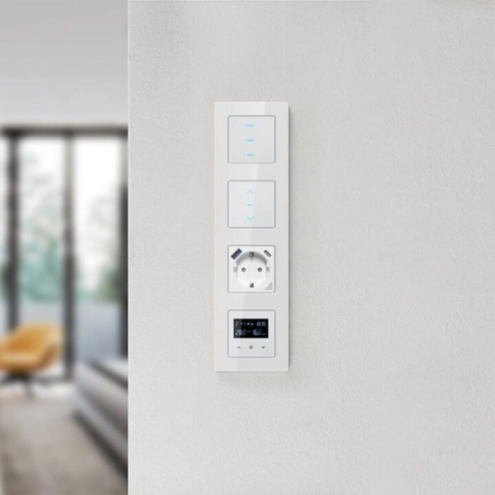 Avatto N-TS10-W3 3 bouton WiFi Smart Touch Interrupteur blanc