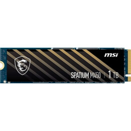 MSI Spatium M450 V1 1TB PCIE 4.0 NVME SSD