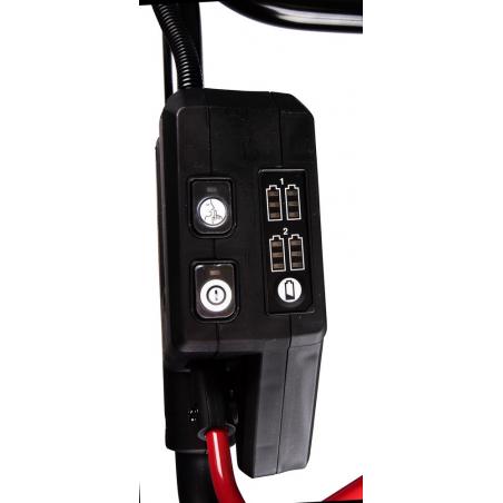 Cortador de césped inalámbrico de 530 mm (21 pulgadas) alimentado por dos baterías de iones de litio LIT de 18 V en serie