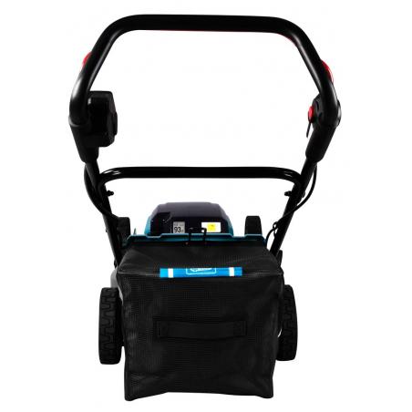 Cortador de césped inalámbrico de 530 mm (21 pulgadas) alimentado por dos baterías de iones de litio LIT de 18 V en serie