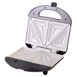 Camry Premium CR 3018 sandwichera 700 W Negro, Plata