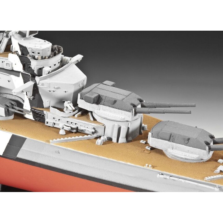 Revell Bismarck Modello di nave di linea Kit di montaggio 1:700