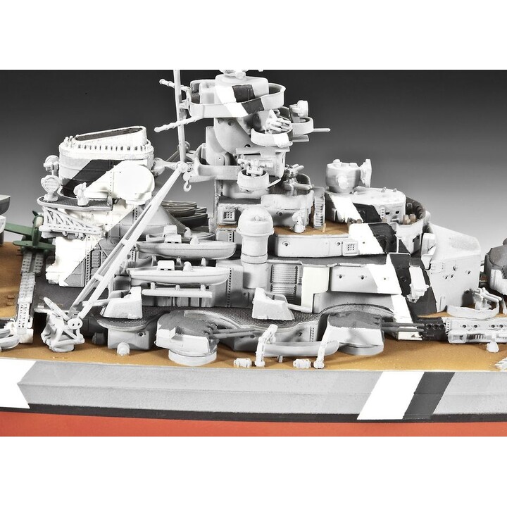Revell Bismarck Modello di nave di linea Kit di montaggio 1:700