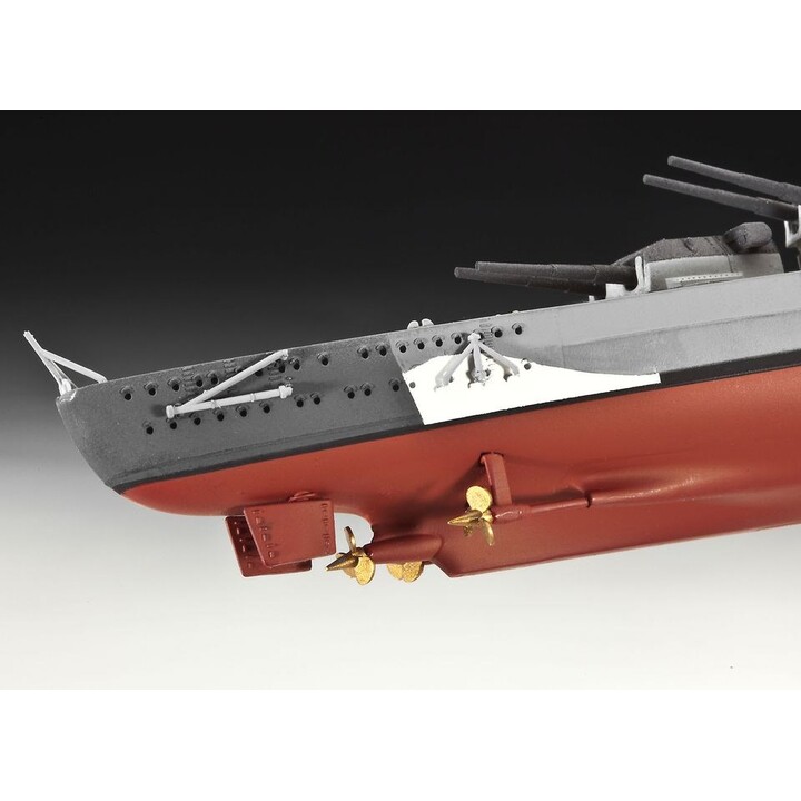 Revell Bismarck Modello di nave di linea Kit di montaggio 1:700