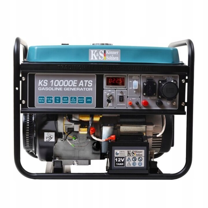 GENERATORE A BENZINA KS KS 10000E ATS 7,5kW, 230V, AVVIAMENTO ELETTRICO.