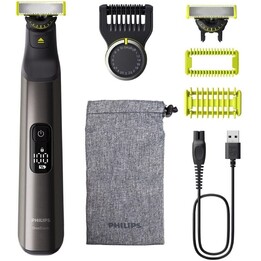 Bartschneider + Trimmer Philips Oneblade Pro 360 QP6552/15/ mit Akku/ 5 Zubehörteile