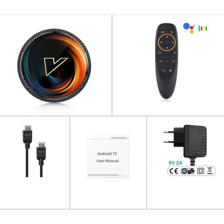 Vontar W2 ATV S905W2 4GB/32GB Dual WiFi Android 11.0 - Android TV