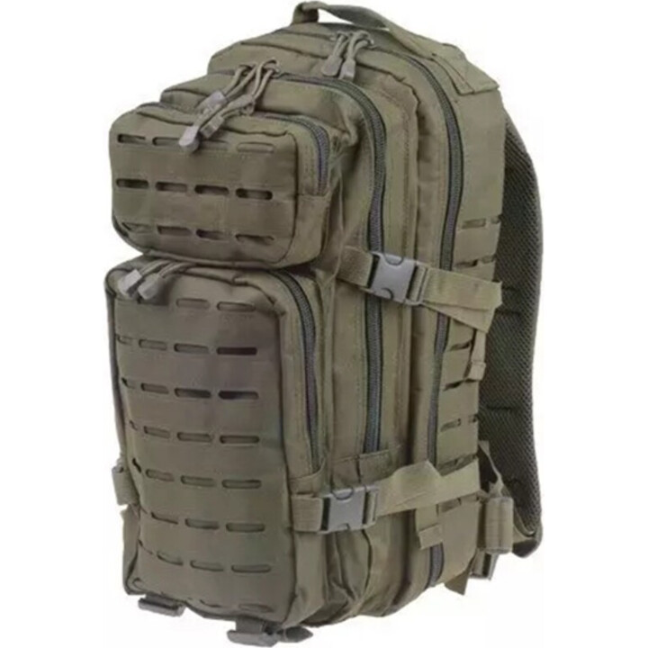 Assault Pack Backpack (Laser Cut) - Olive