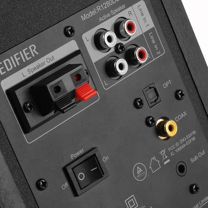 Edifier R1280DBs 42W Bluetooth Schwarz - Aktives Altavoces-System