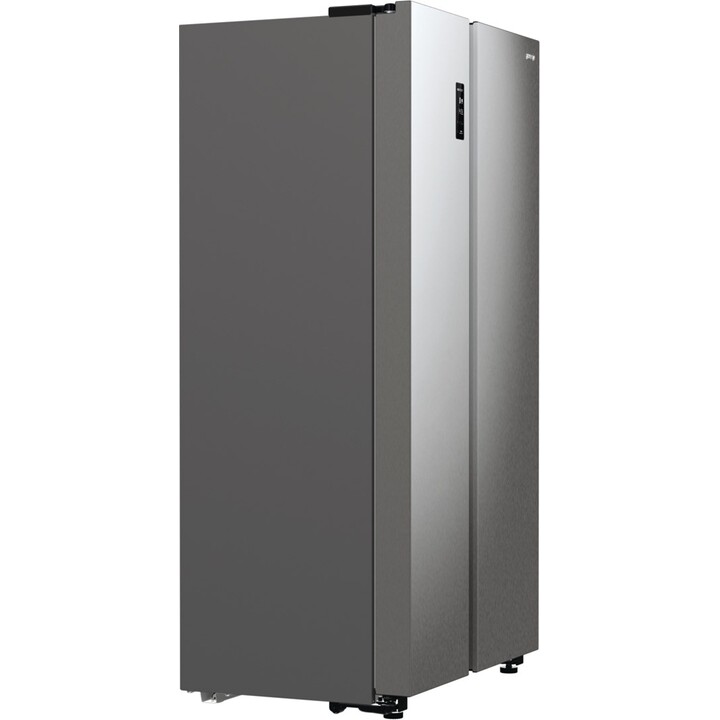 Gorenje NRR9185EAXL nevera puerta lado a lado Independiente 550 L E Plata