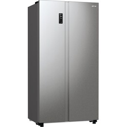 Gorenje NRR9185EAXL Side-by-Side Kühlkombination Freistehend 550 l E Silber