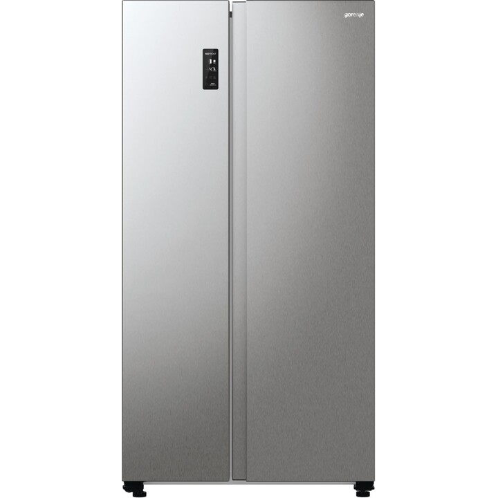 Gorenje NRR9185EAXL nevera puerta lado a lado Independiente 550 L E Plata