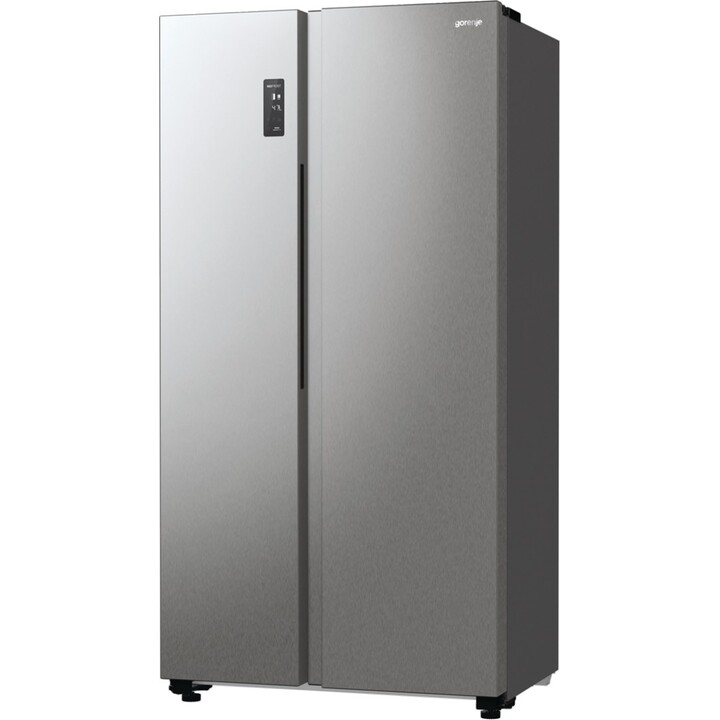 Gorenje NRR9185EAXL nevera puerta lado a lado Independiente 550 L E Plata