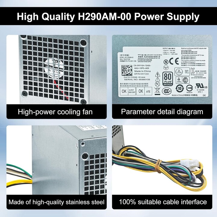 Dell 290w power supply