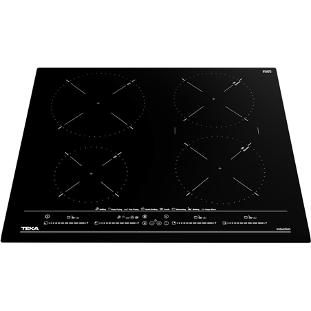 Placa de inducción Teka IZC 64630 BK MST Integrado 60 cm 4 zonas Negro