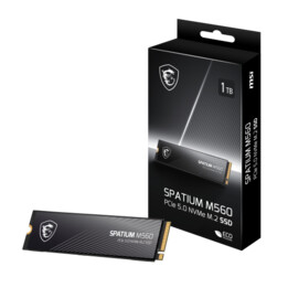 Msi Spatium M560 Pcie 5.0 Nvme M.2 1 TB SSD