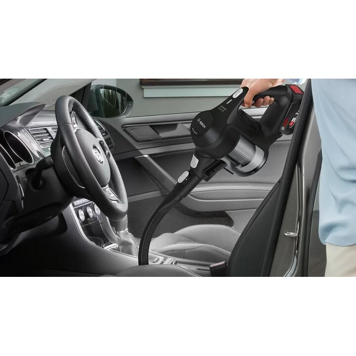 Bosch Serie 6 BBS611BSC Aspirador de pó vertical e vassoura elétrica 2 em 1 Aspirador de pó de vassoura a bateria Seco sem saco