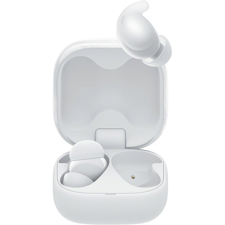 Sony LinkBuds Fit kabellose Kopfhörer/mit Mikrofon/Bluetooth/Weiß