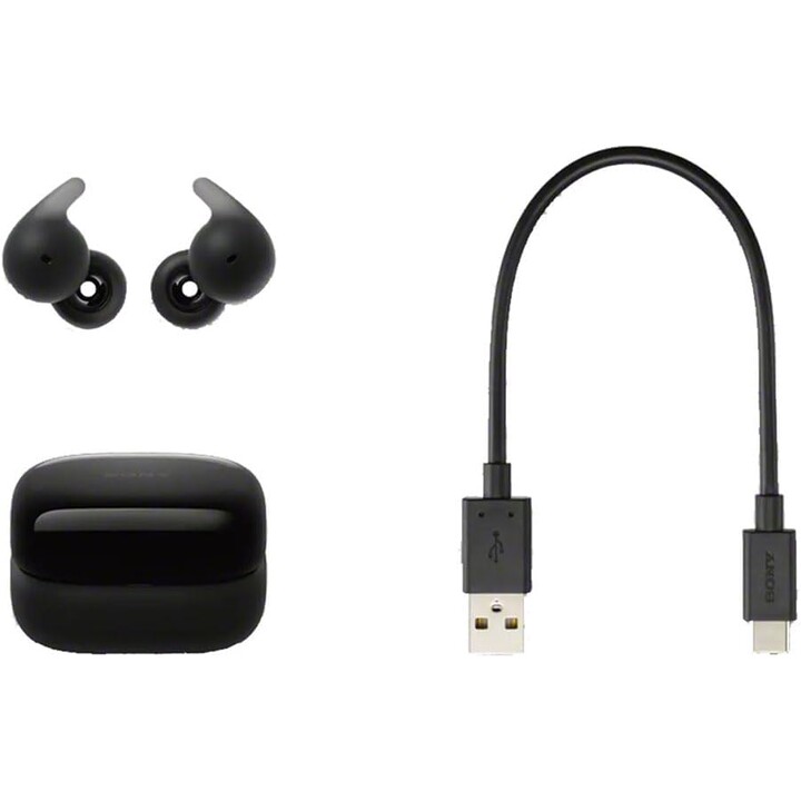 Cuffie wireless Sony LinkBuds Open/con microfono/Bluetooth/Nero