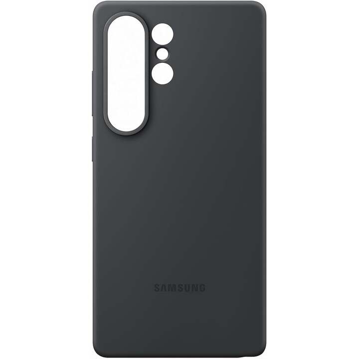 Samsung Silicone Case für Galaxy S25 Ultra, Black