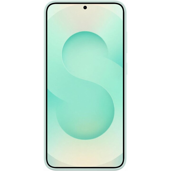 Coque en silicone Samsung pour Galaxy S25+, menthe