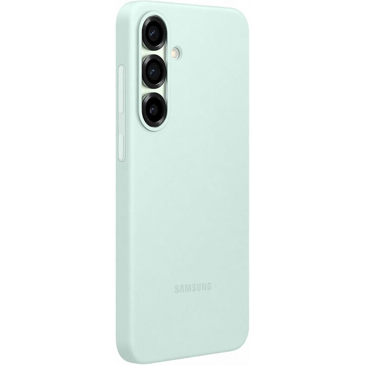 Custodia in silicone Samsung per Galaxy S25+, menta