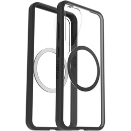 Otterbox React mit Magnet für Galaxy S25, Black Crystal
