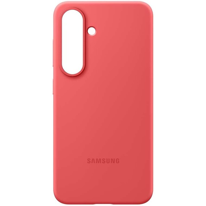 Samsung Silicone Case für Galaxy S25 (Rot)