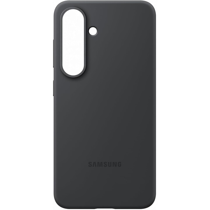 Samsung Silicone Case für Galaxy S25 (Schwarz)
