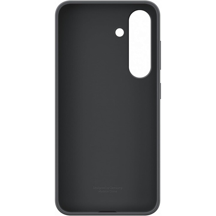 Capa de silicone Samsung para Galaxy S25 (preto)