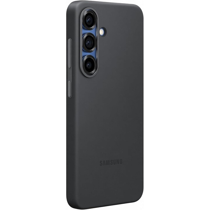 Samsung Silicone Case for Galaxy S25 (Black)