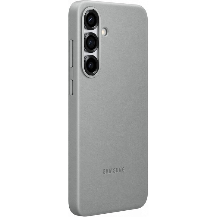 Samsung S936 S25+ Kindsuit Veganes Lederetui Grau EF-VS936PJE