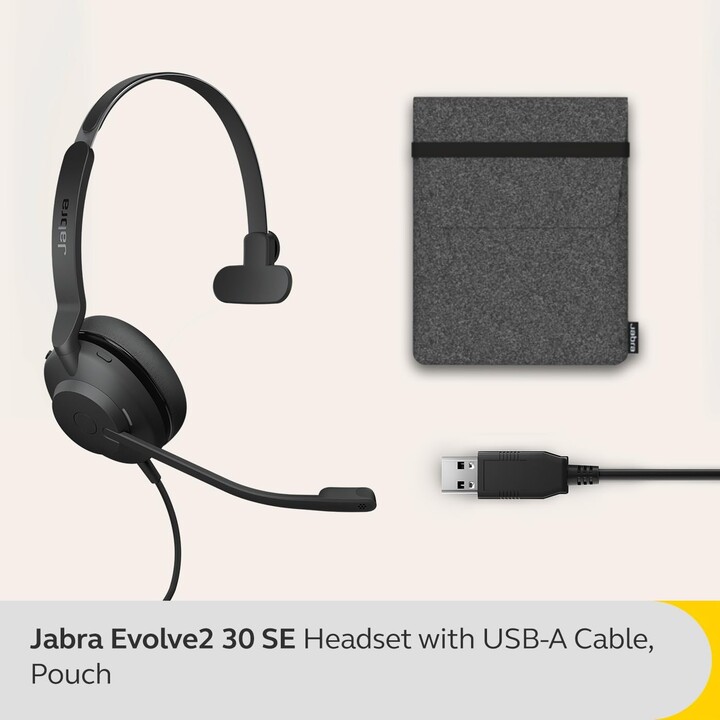 Jabra Evolve2 30 SE UC Mono USB-A