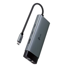 TP-LINK UH6120C Hub 2xUSB-A 3.0, 1xUSB-C 3.0, 1xUSB-C PD, HDMI 4K, RJ45 GE
