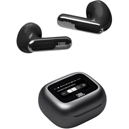 Auriculares JBL Live Flex 3 con cancelación de ruido adaptativa en negro