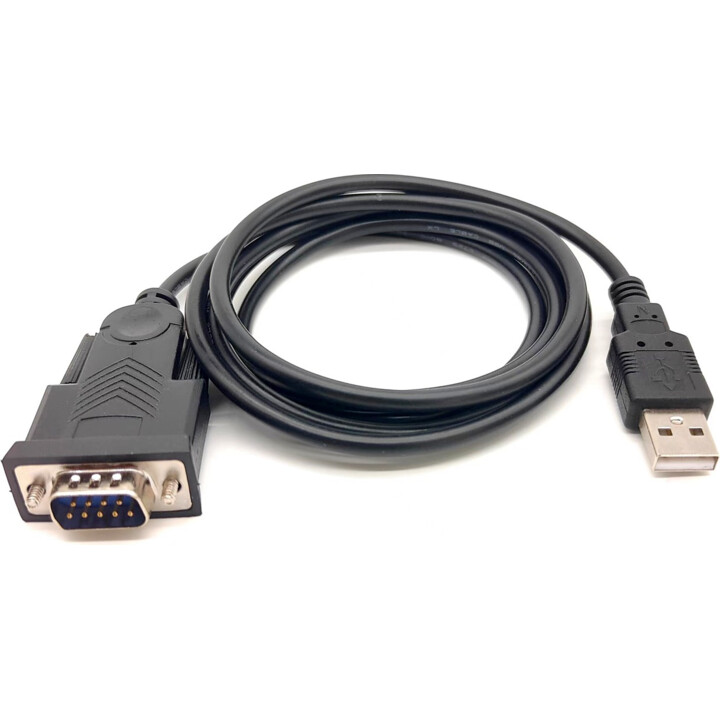 Equip 133391 cavo USB-A a seriale DB-9, M/M, 1,5 m nero