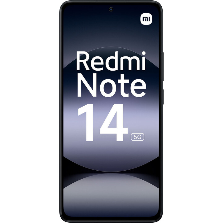 Xiaomi Redmi Note 14 5g, 6+128 GB, 108MP Sistema de câmera AI, bateria de 5500mAh, recursos de IA, preto