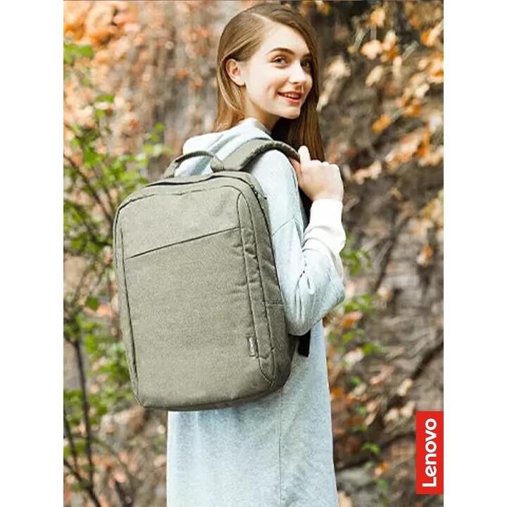 Lenovo B210 15.6 mochila para computadora portátil mochila ligera e impermeable, verde