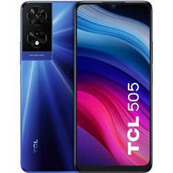 TCL 505 T509K1 6.75 Pulgadas 4GB 128GB 1080 Pixeles Dual Sim Azul