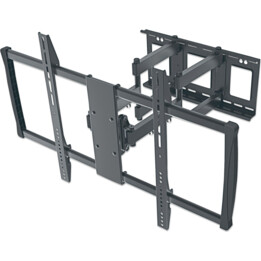 Manhattan Soporte de pared para TV LCD/LED/PDP 60-100'' 80 kg VESA full motion negro