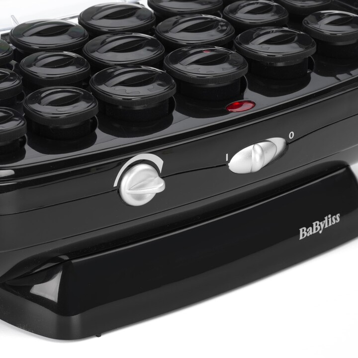 BaByliss Thermo Ceramic Rollers Kit de peluquería Negro, Acero inoxidable 50 W 2 m