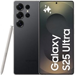 Samsung Galaxy S25 Ultra S938, 12GB+256GB, Galaxy AI, cámara de 200MP, S Pen incluida, Titanium Black