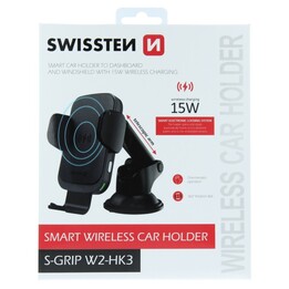Support de voiture avec chargeur sans fil S-Grip W2-Hk3