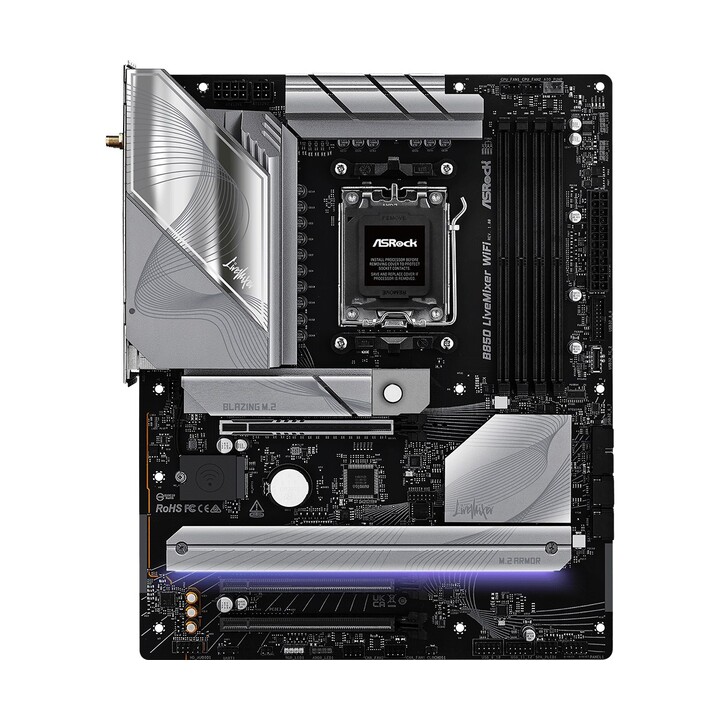 Asrock B850 LiveMixer WiFi AMD B850 Emplacement AM5 ATX